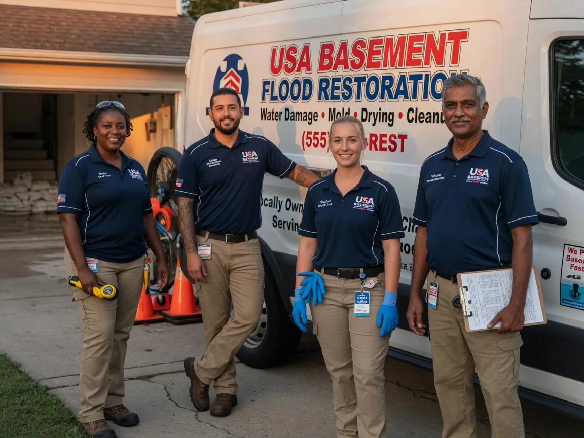 Basement Flood Cleanup company in Lake City, KS