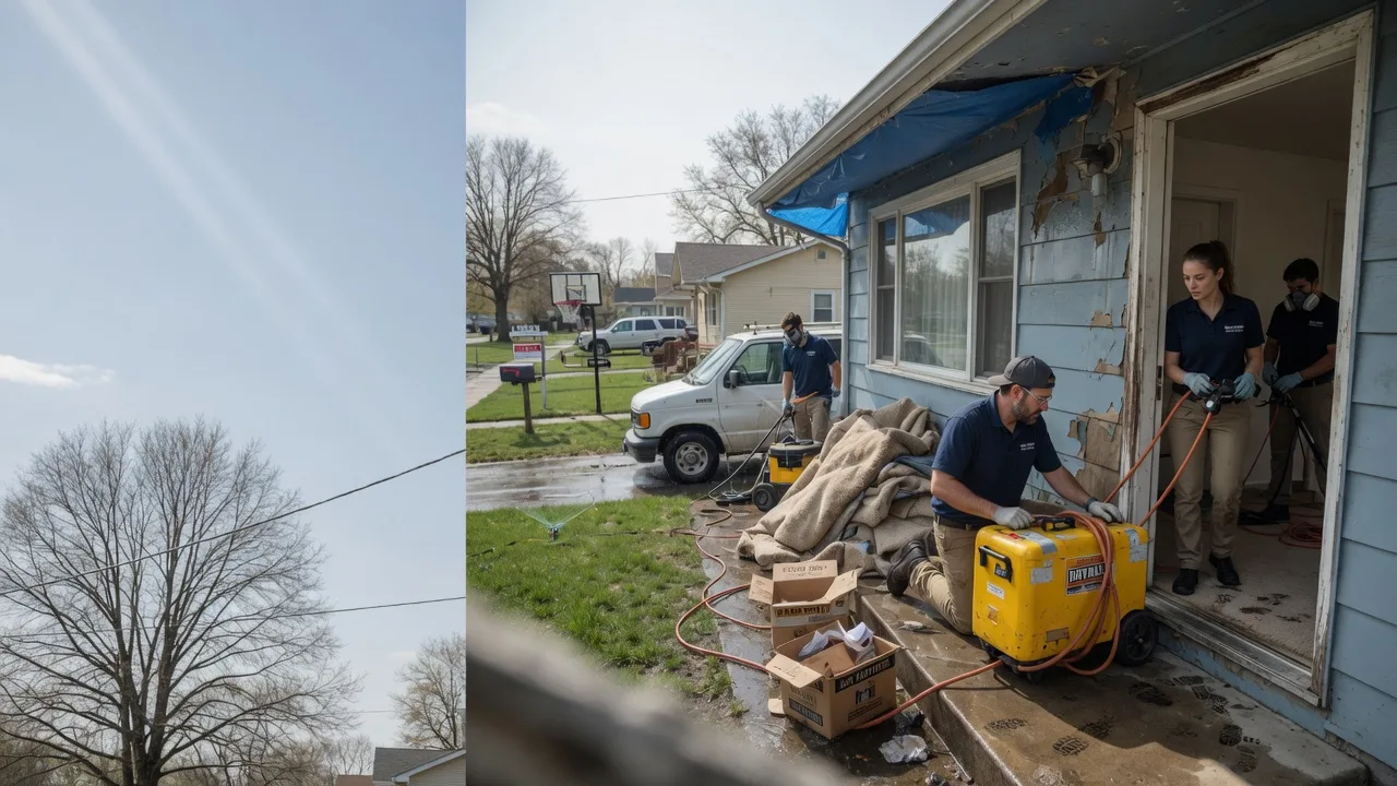 Basement Flood Cleanup in Lake City, KS near me